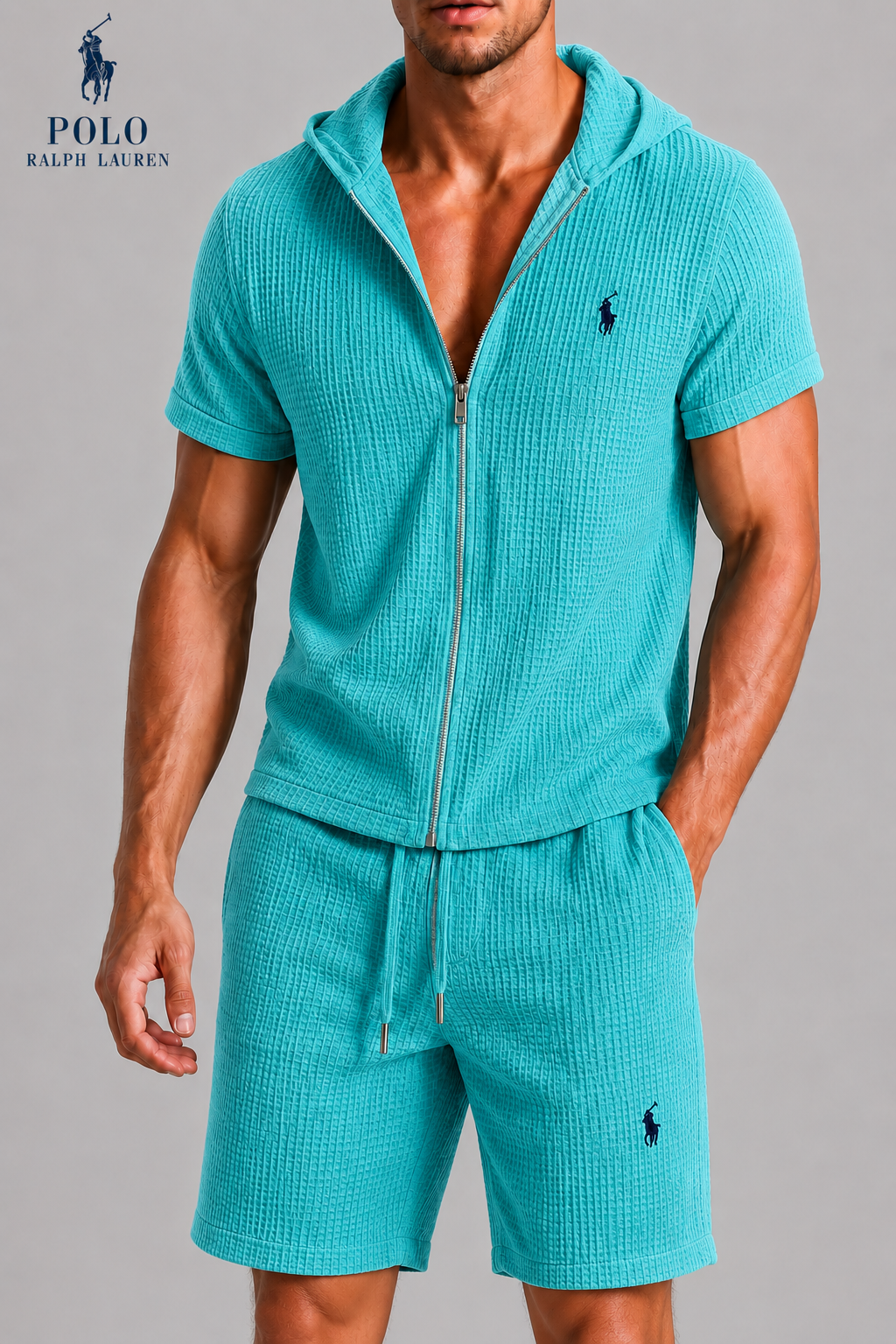 High-quality and comfortable polo shirt set