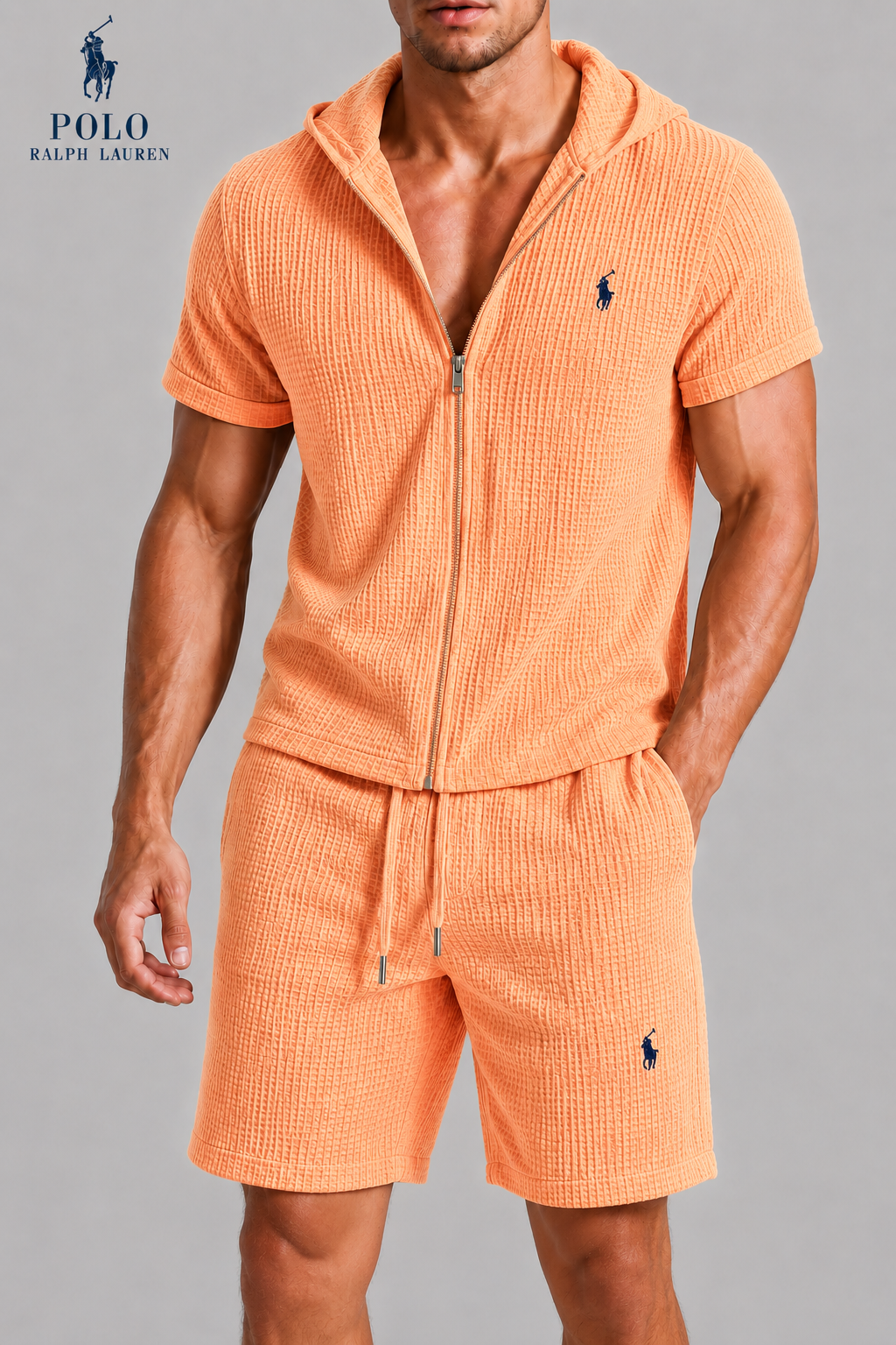 High-quality and comfortable polo shirt set