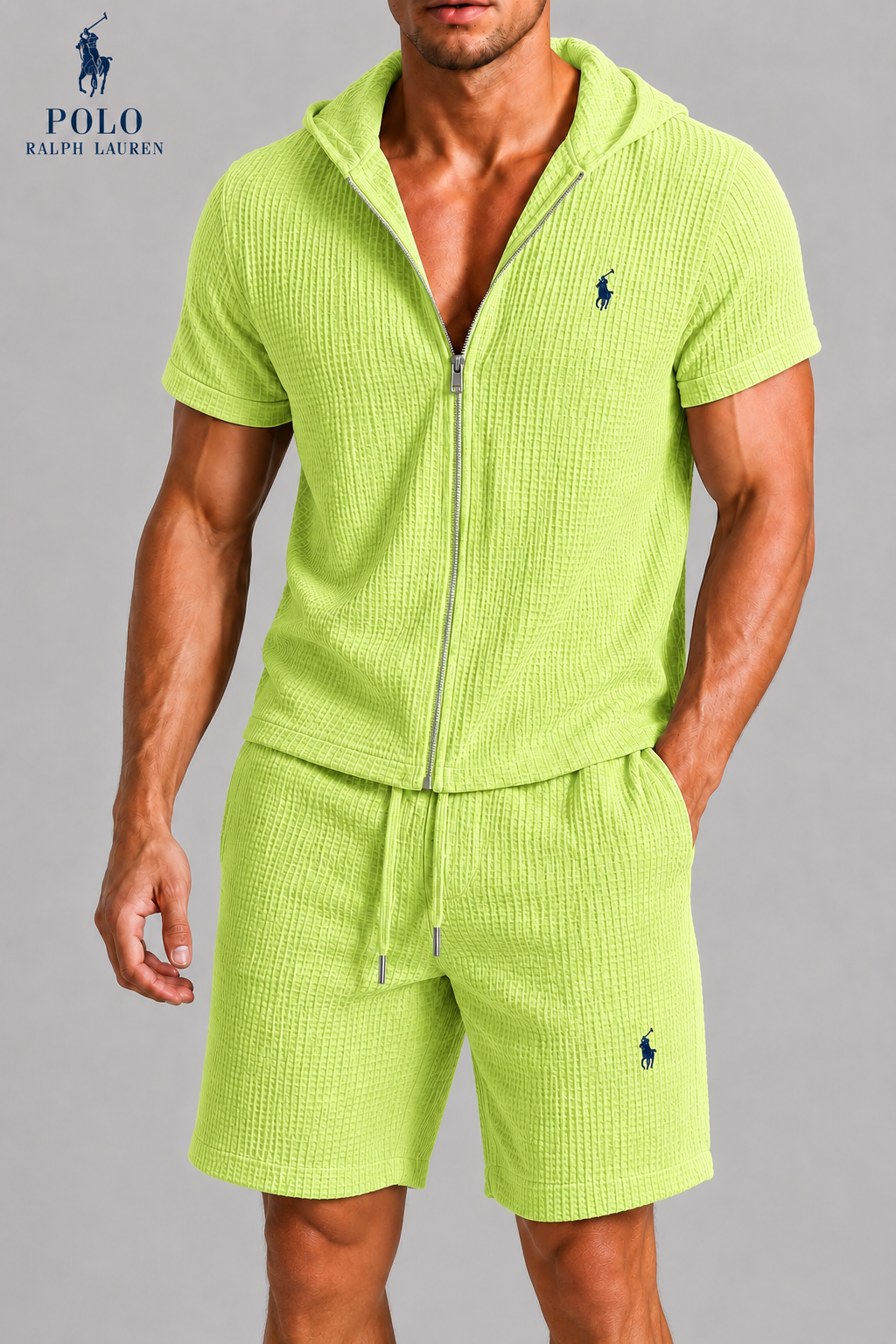 High-quality and comfortable polo shirt set
