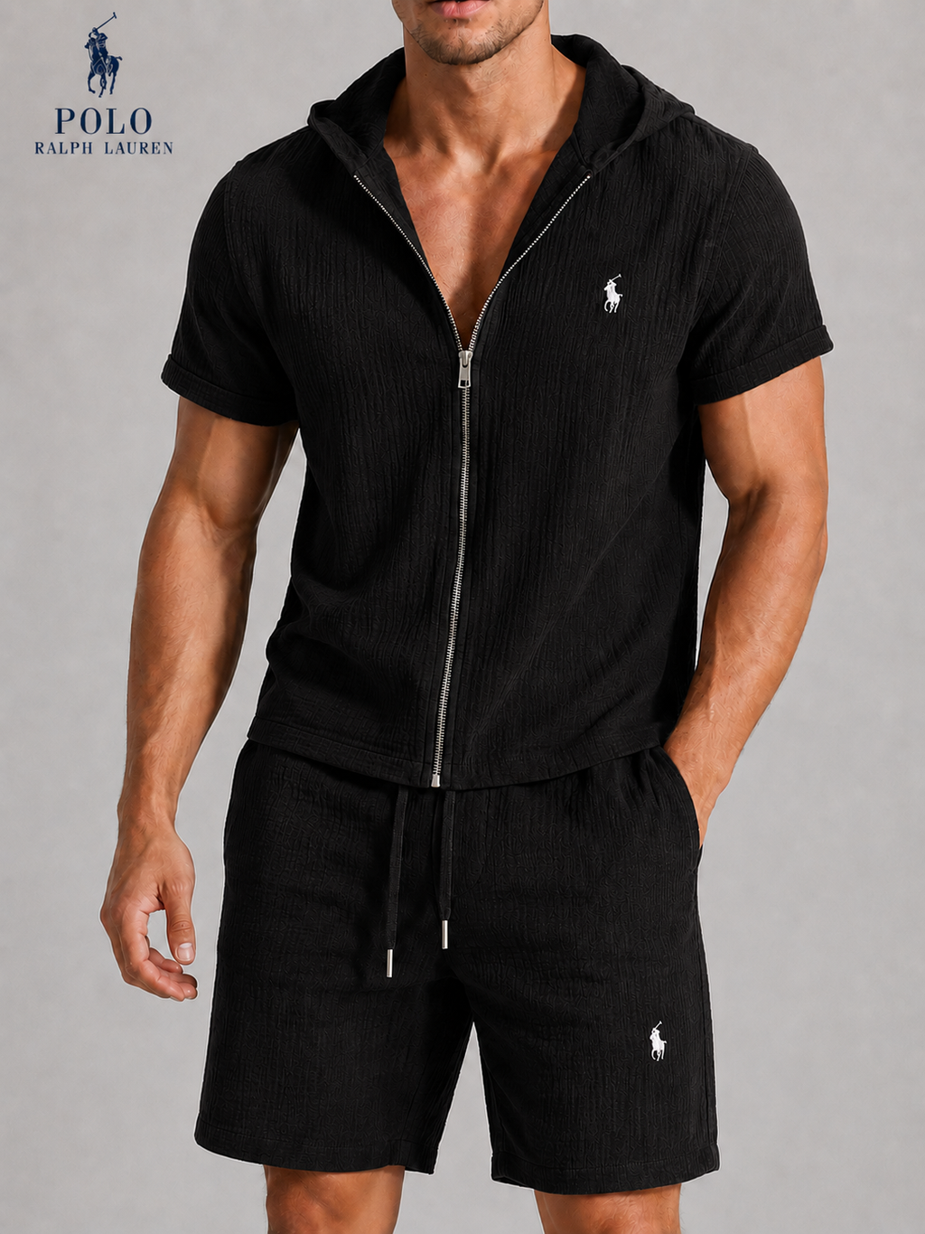 High-quality and comfortable polo shirt set