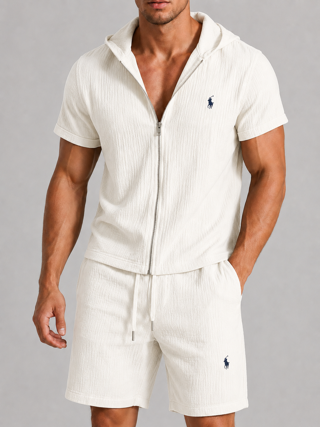 High-quality and comfortable polo shirt set