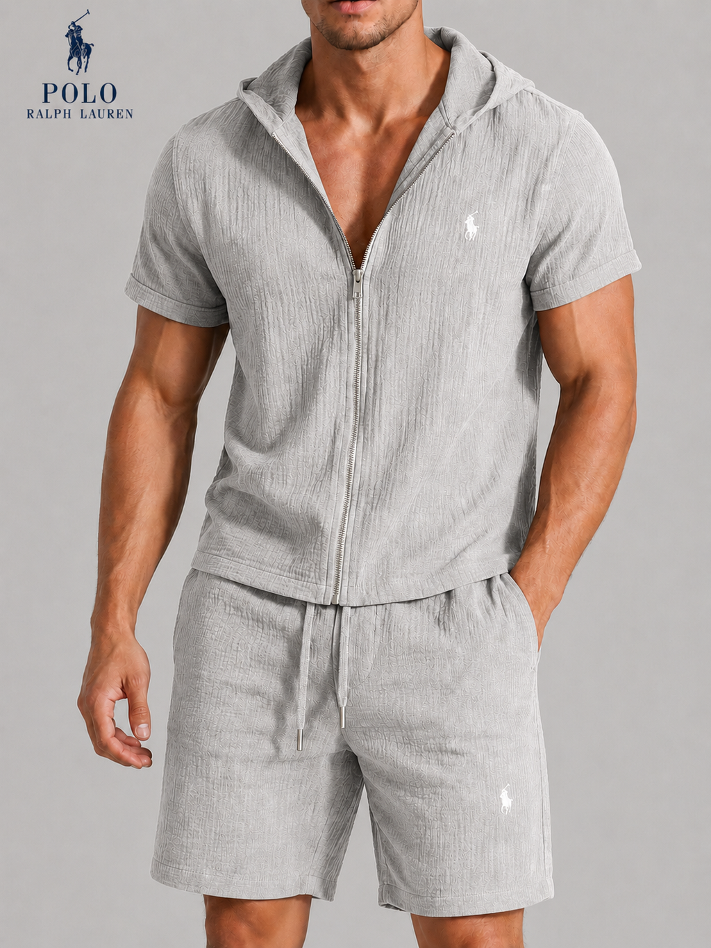 High-quality and comfortable polo shirt set