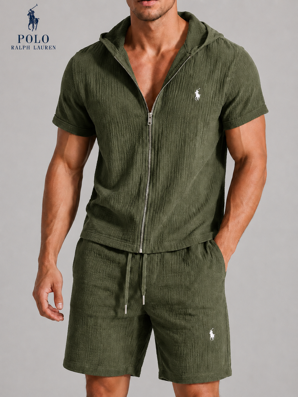 High-quality and comfortable polo shirt set