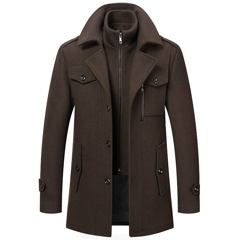 City Classic Wool Shield Coat