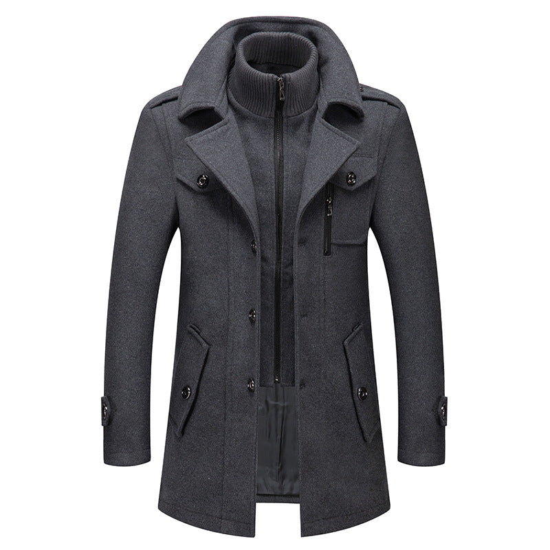 City Classic Wool Shield Coat
