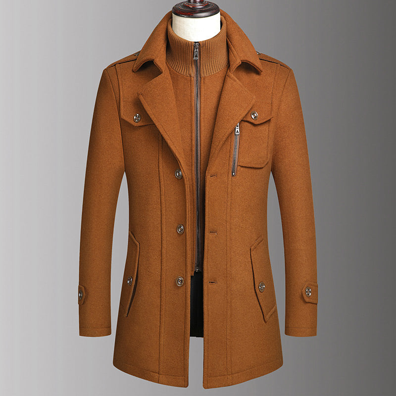 City Classic Wool Shield Coat