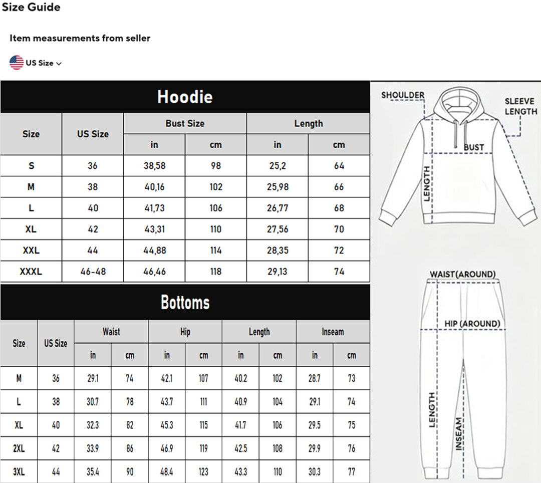 Milano Printed Hoodie and Pants Set
